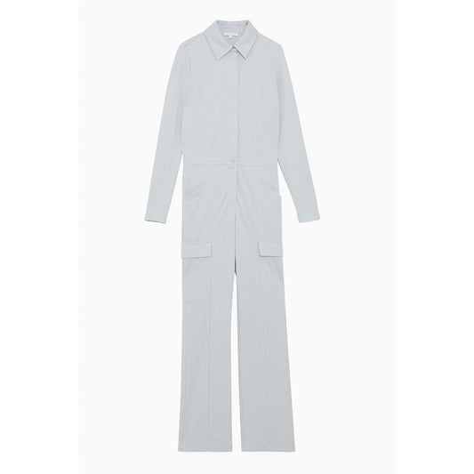 Patrizia Pepe Gray Polyester Jumpsuit
