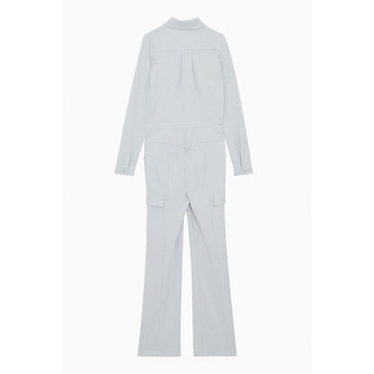 Patrizia Pepe Gray Polyester Jumpsuit