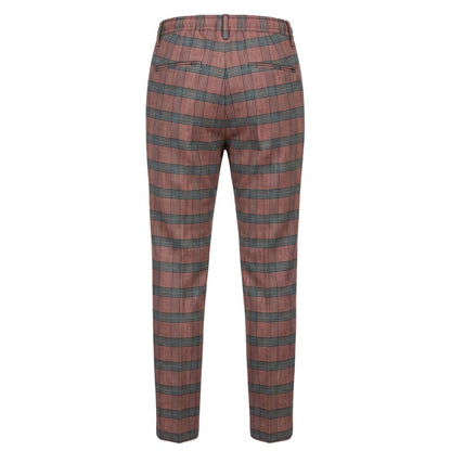 Baldinini Trend Red Cotton Men Pants