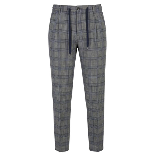 Baldinini Trend Green Cotton Men Pants