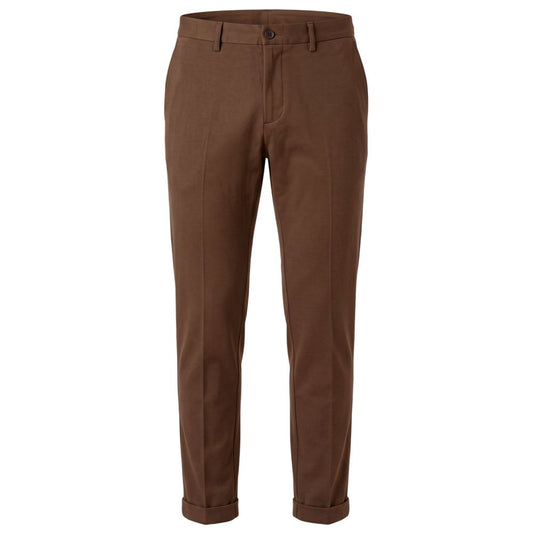 Baldinini Trend Brown Viscose Men Pants