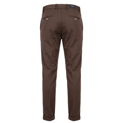 Baldinini Trend Brown Viscose Men Pants