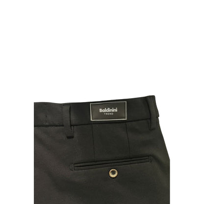 Baldinini Trend Black Viscose Men Pants