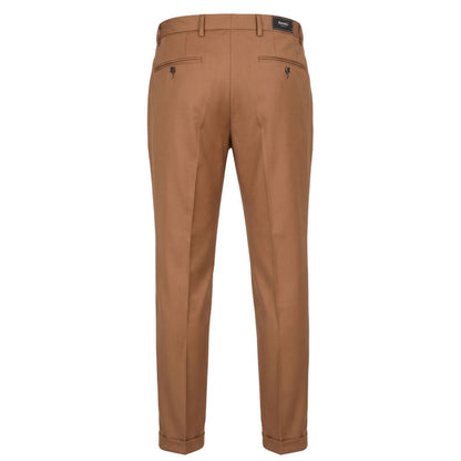 Baldinini Trend Brown Viscose Men Pants