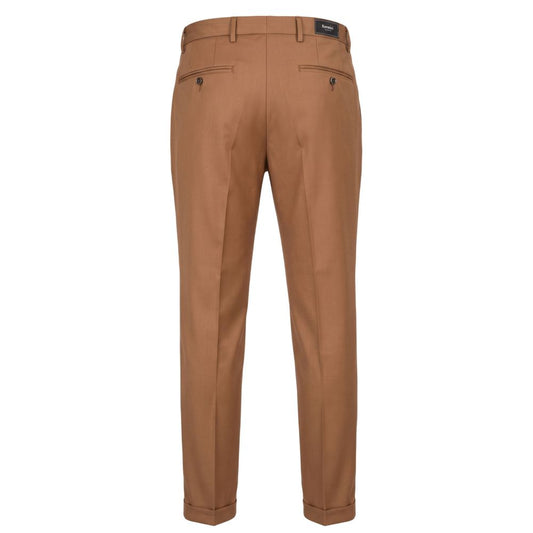 Baldinini Trend Brown Viscose Men Pants