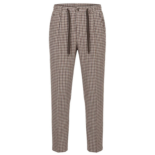 Baldinini Trend Brown Cotton Men Pant