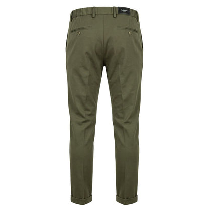 Baldinini Trend Green Viscose Men Pant