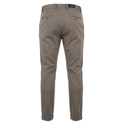 Baldinini Trend Grey Viscose Men Pant