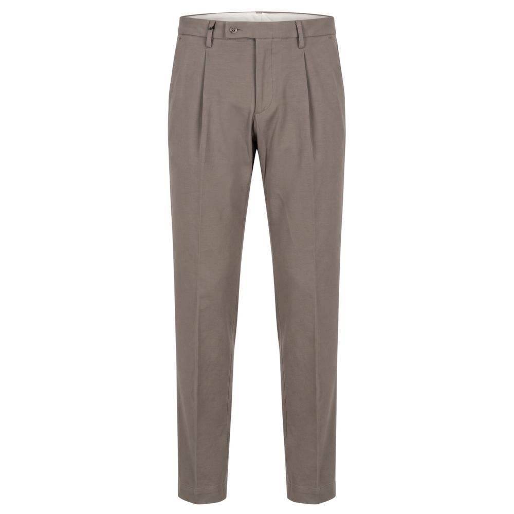 Baldinini Trend Grey Viscose Men Pants