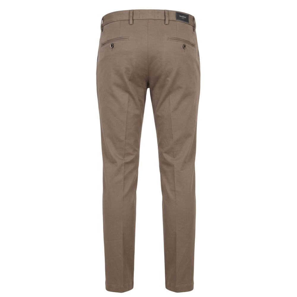 Baldinini Trend Grey Viscose Men Pants