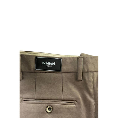 Baldinini Trend Grey Viscose Men Pants