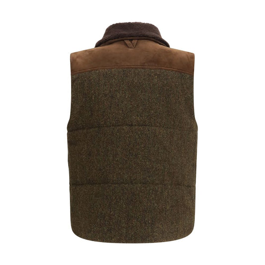 Valstar Bicolor Wool Oves Aries Sleeveless Jacket