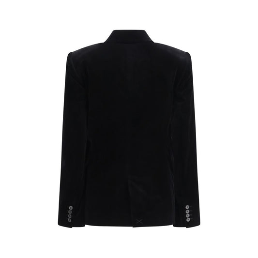 Khaite Black Cotton Jacket