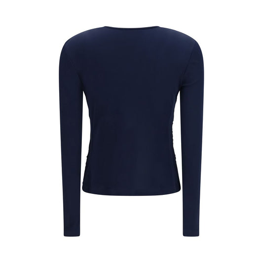 Giorgio Armani Blue Viscose Shirt
