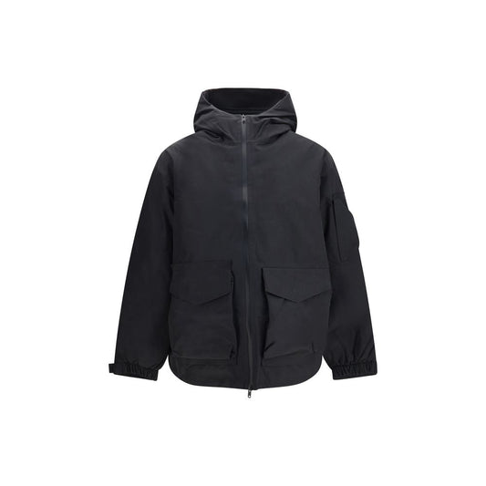 Y-3 Black Polyethylene Shell Jacket