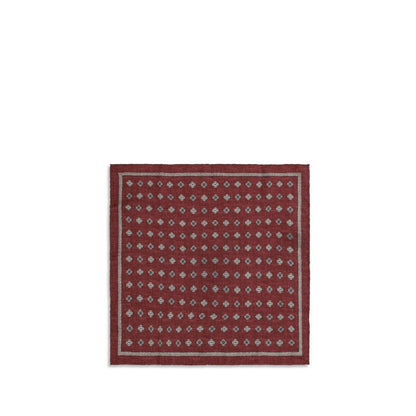 Brunello Cucinelli Multicolor Silk Pocket Square
