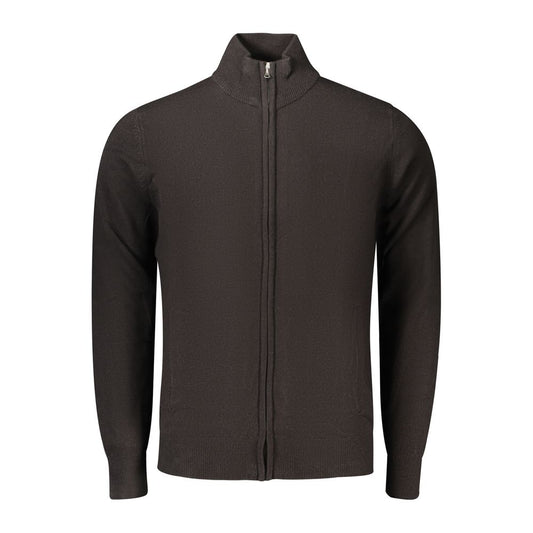 North Sails Black Acrylic Men's Cardigan