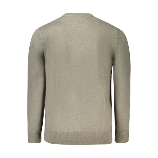 North Sails Grey Acrylic Men's Sweater
