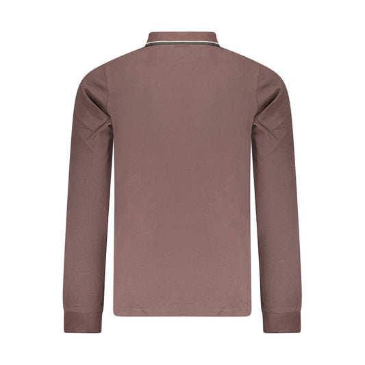 Norway 1963 Brown Cotton Mens Polo