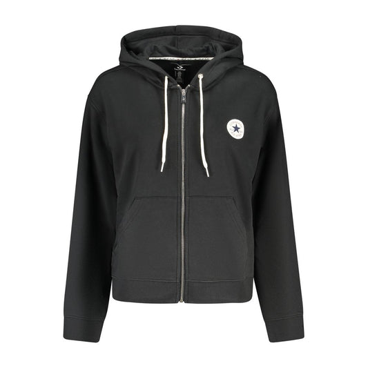 Converse Black Cotton Sweatshirt