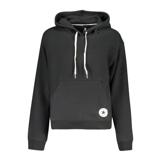 Converse Black Cotton Sweatshirt