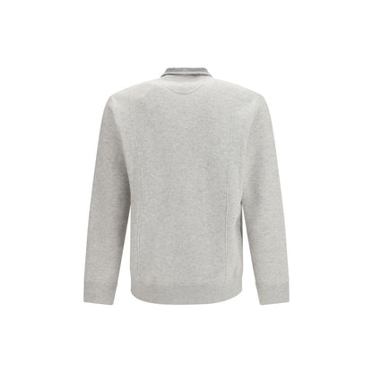 Brunello Cucinelli Gray Cashmere Cardigan