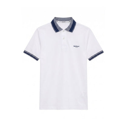 Baldinini Trend White Cotton Men Polo-Shirt