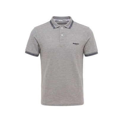 Baldinini Trend Grey Cotton Men's Polo-Shirt