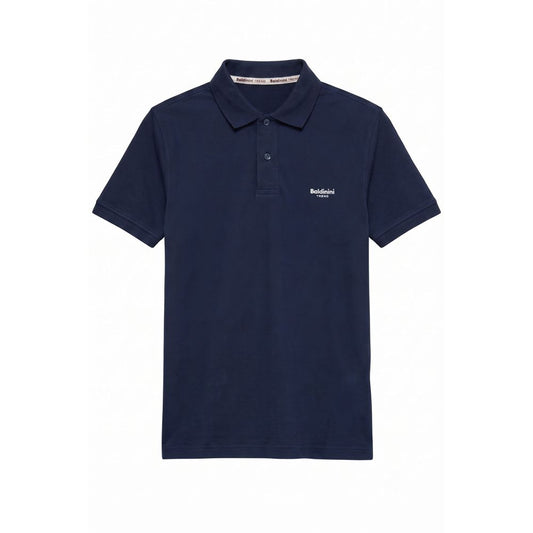 Baldinini Trend Blue Cotton Men's Polo-Shirt