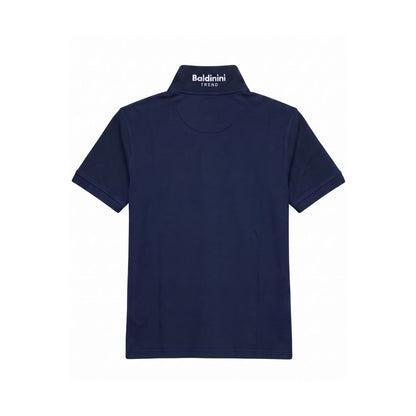 Baldinini Trend Blue Cotton Men's Polo-Shirt