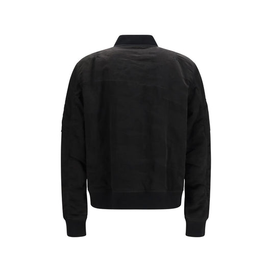 Fendi Black Polyamide Bomber