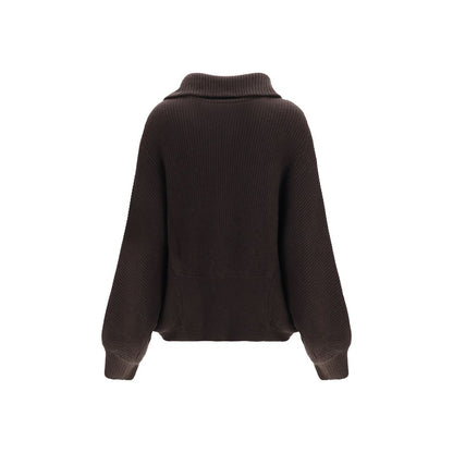 Brunello Cucinelli Brown Cashmere Cardigan