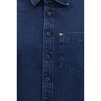 Deperlu Blue Denim Shirt