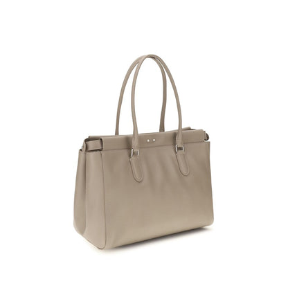 Fendi Beige Calf Leather Bos Taurus Shoulder Bag