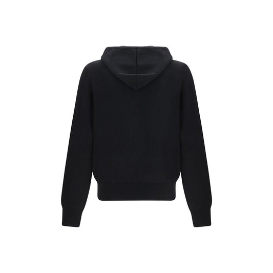 Fendi Black Cashmere Hoodie