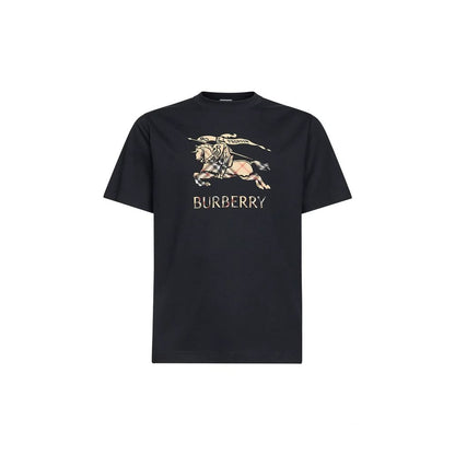 Burberry Black Cotton T-Shirt