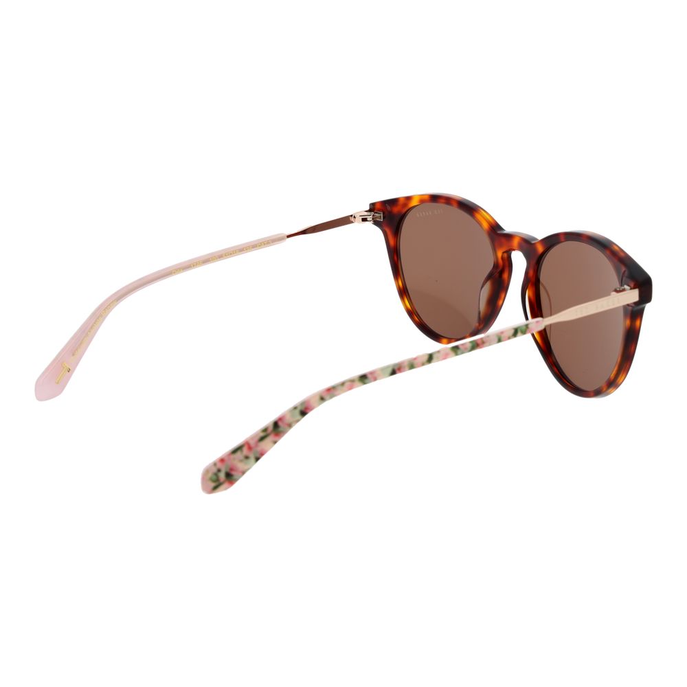 Ted Baker Braune Azetat-Sonnenbrille