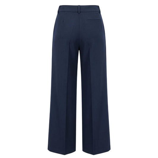 Baldinini Trend Blue Viscose Women Pants