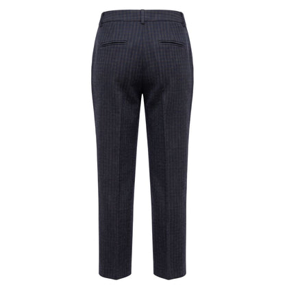 Baldinini Trend Blue Cotton Women Pants