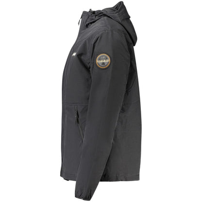 Napapijri Black Polyamide Men Jacket