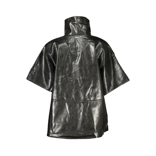 Desigual Black Polyurethane Women Sweater