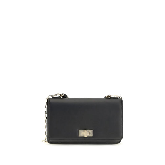 Fendi Black Calf Leather Bos Taurus Wallet