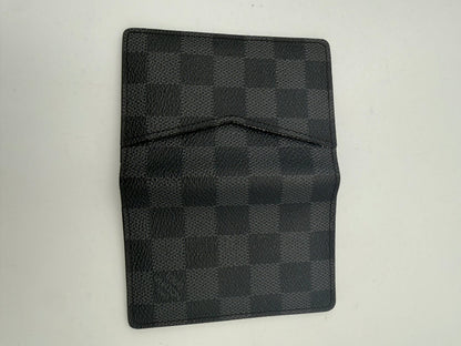 Louis Vuitton LOUIS VUITTON Compatto Card Holder ORGANIZER Damier Graphite Wallet