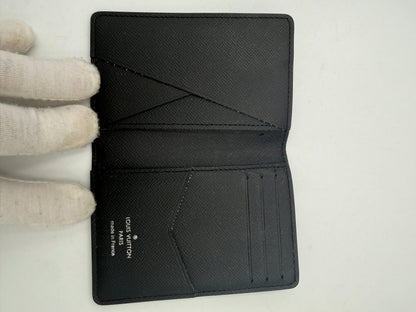 Louis Vuitton LOUIS VUITTON Compatto Card Holder ORGANIZER Damier Graphite Wallet