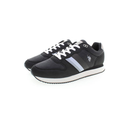 U.S. POLO ASSN. Black Polyester Men's Sneakers