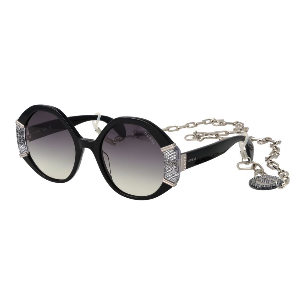 Guess Black Acetate Sunglasses