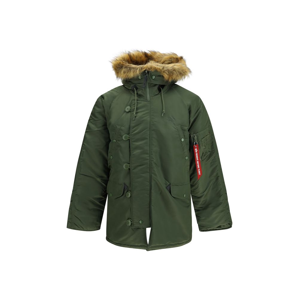 ALPHA INDUSTRIES Bicolor Nylon Parka