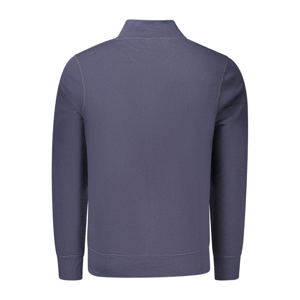North Sails Blue Cotton Men's Sweatshirt