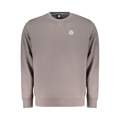 North Sails Gray Cotton Men's Sweatshirt