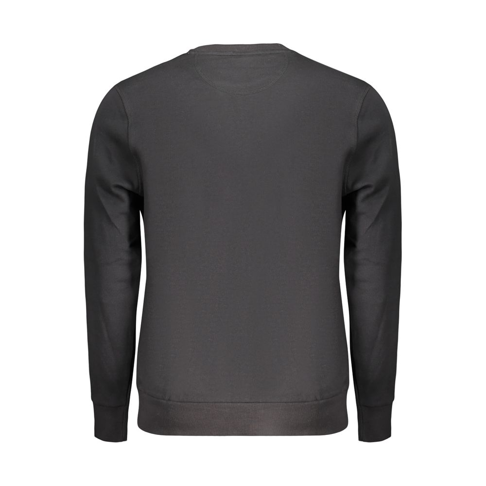 North Sails Black Cotton Mens Sweatshirt